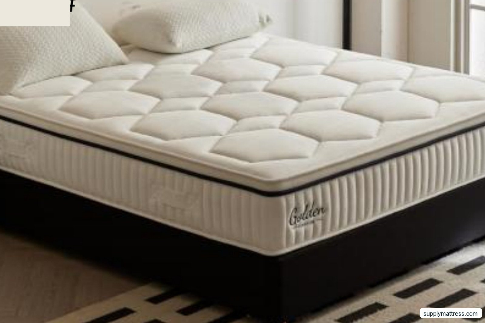 Pocket spring comfort mattress for boutique hotels